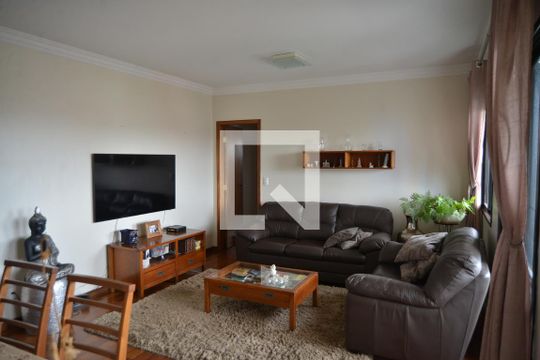 Sala de apartamento para alugar com 2 quartos, 92m² em Vila Gilda, Santo André