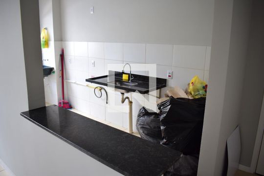 Cozinha de apartamento para alugar com 2 quartos, 50m² em Residencial das Americas, Ribeirão Preto