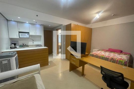 Sala/Quarto de apartamento à venda com 1 quarto, 35m² em Alphaville Industrial, Barueri