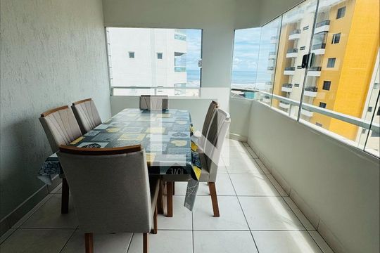 Sala de apartamento para alugar com 2 quartos, 115m² em Aviação, Praia Grande