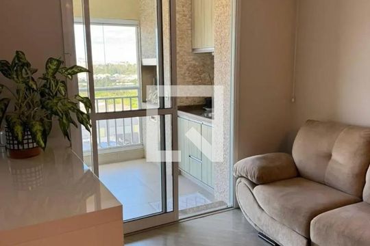 Sala de apartamento à venda com 2 quartos, 76m² em Campestre, Santo André
