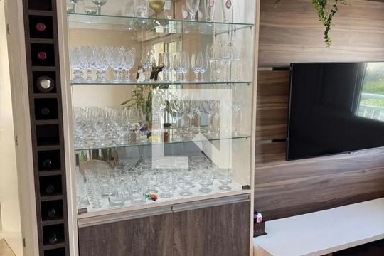 Sala de apartamento à venda com 2 quartos, 76m² em Campestre, Santo André