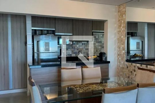 Sala de apartamento à venda com 2 quartos, 76m² em Campestre, Santo André