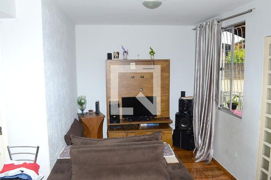 Sala de casa de condomínio à venda com 3 quartos, 95m² em São Gabriel, Belo Horizonte