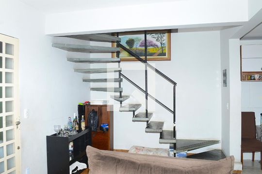 Sala de casa de condomínio à venda com 3 quartos, 95m² em São Gabriel, Belo Horizonte