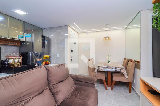 Sala de apartamento para alugar com 2 quartos, 38m² em Vila Progresso (zona Leste), São Paulo