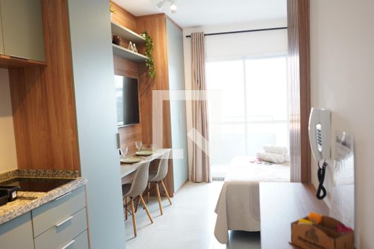 Studio de kitnet/studio para alugar com 1 quarto, 25m² em Belenzinho, São Paulo
