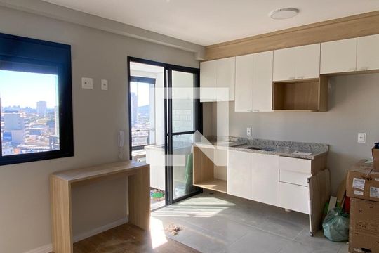 Quarto - Cozinha de apartamento para alugar com 1 quarto, 30m² em Centro, Osasco