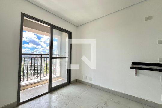 Sala de apartamento para alugar com 1 quarto, 28m² em Jardim Prudência, São Paulo