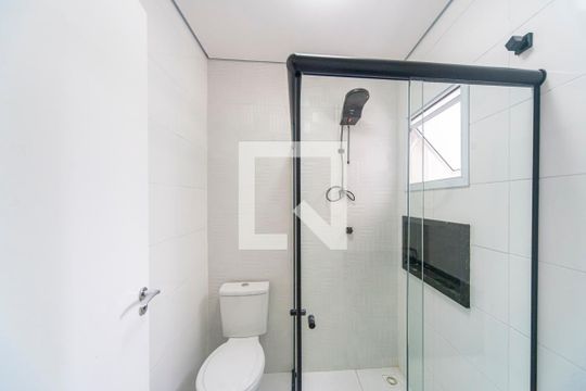 Banheiro  de apartamento à venda com 2 quartos, 134m² em Campestre, Santo André