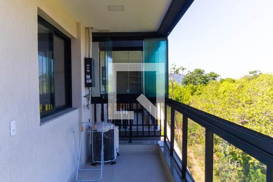 Varanda da Sala/Cozinha de kitnet/studio à venda com 1 quarto, 40m² em Ingá, Niterói