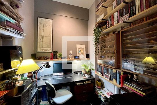 Sala - escritório de apartamento para alugar com 3 quartos, 144m² em Copacabana, Rio de Janeiro
