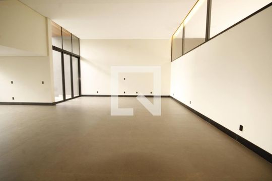 sala de casa de condomínio à venda com 4 quartos, 403m² em Alphaville - Lagoa dos Ingleses, Nova Lima