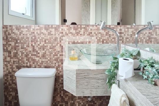 Lavabo de casa de condomínio à venda com 3 quartos, 192m² em Planalto, São Bernardo do Campo