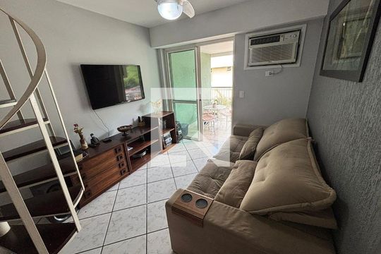 Sala de apartamento à venda com 4 quartos, 180m² em Tijuca, Rio de Janeiro