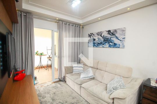 Sala de casa à venda com 3 quartos, 77m² em Campestre, Santo André