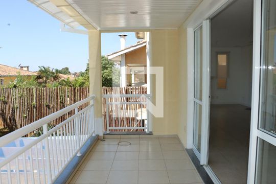Varanda da Sala de casa de condomínio para alugar com 4 quartos, 295m² em Horizontal Park, Cotia