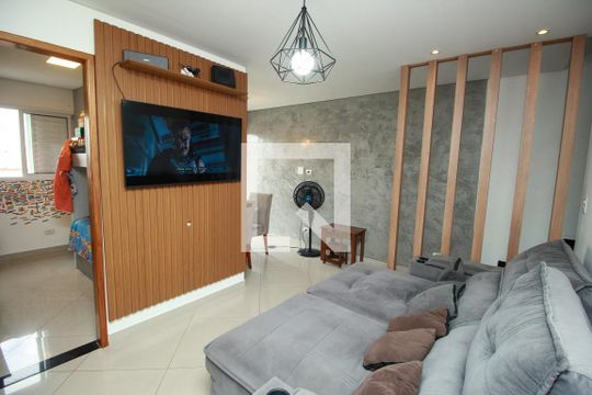 Sala de apartamento à venda com 2 quartos, 102m² em Centreville, Santo André
