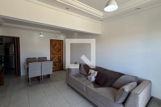 Sala de Jantar - Sala de apartamento à venda com 2 quartos, 68m² em Vila Cecilia Maria, Santo André