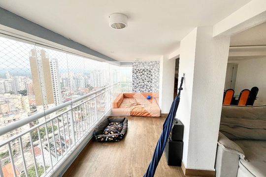 Varanda da Sala de apartamento para alugar com 4 quartos, 235m² em Lauzane Paulista, São Paulo