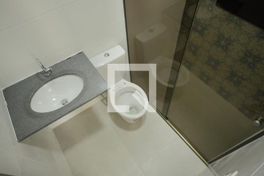 Kitnet/Studio - Banheiro  de kitnet/studio para alugar com 1 quarto, 22m² em Baeta Neves, São Bernardo do Campo