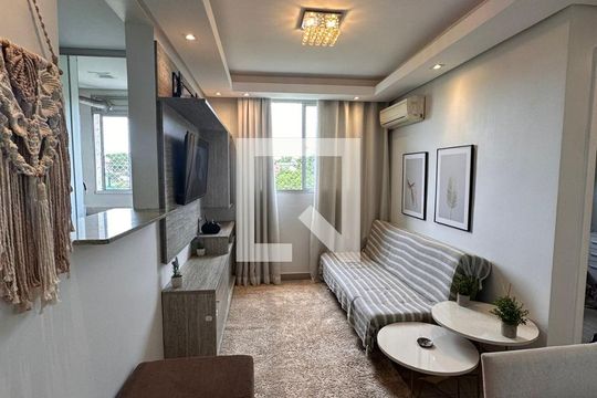 Sala de apartamento à venda com 2 quartos, 45m² em Passo das Pedras, Porto Alegre