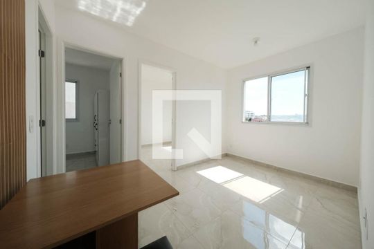 Sala/Cozinha de apartamento à venda com 2 quartos, 35m² em Vila Ré, São Paulo