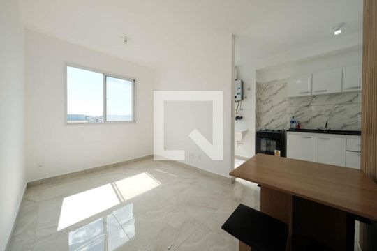 Sala/Cozinha de apartamento à venda com 2 quartos, 35m² em Vila Ré, São Paulo
