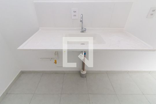 Sala-Cozinha de apartamento à venda com 2 quartos, 32m² em Guaianases, São Paulo