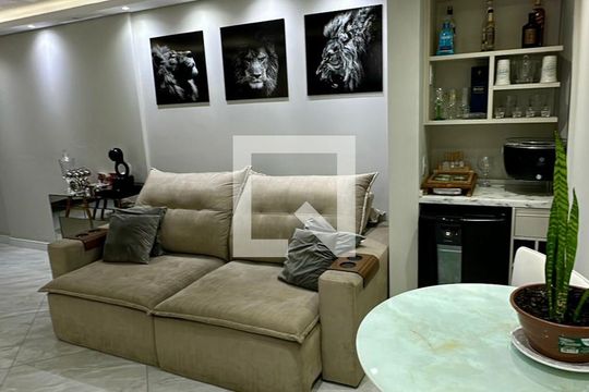 Sala de apartamento para alugar com 2 quartos, 69m² em Vila Andrade, São Paulo
