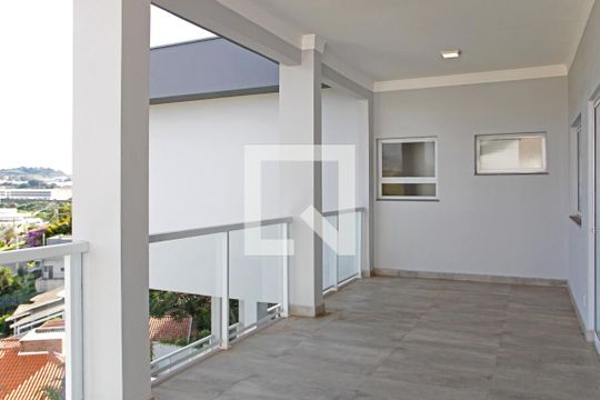Varanda da Sala de casa de condomínio para alugar com 5 quartos, 466m² em Marambaia, Vinhedo