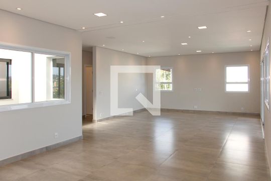 Sala de casa de condomínio para alugar com 5 quartos, 466m² em Marambaia, Vinhedo