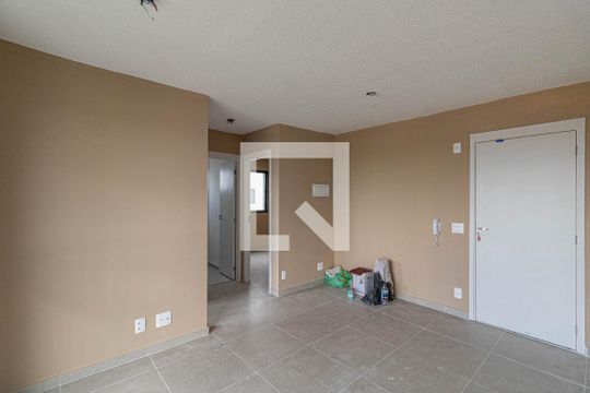 Sala e Cozinha  de apartamento para alugar com 2 quartos, 42m² em Cidade Antônio Estêvão de Carvalho, São Paulo