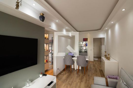Sala de apartamento à venda com 3 quartos, 68m² em Jardim Paraíso, São Paulo