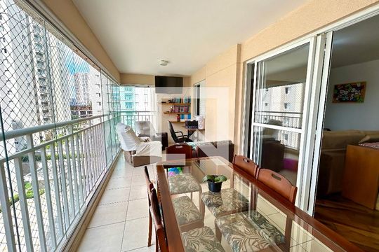 Varanda da Sala de apartamento à venda com 4 quartos, 128m² em Vila Augusta, Guarulhos
