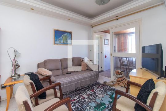 Sala de apartamento para alugar com 3 quartos, 96m² em Menino Deus, Porto Alegre