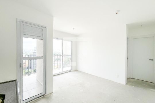 Sala/Cozinha de apartamento à venda com 2 quartos, 41m² em Bom Retiro, São Paulo