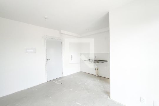 Sala/Cozinha de apartamento à venda com 2 quartos, 41m² em Bom Retiro, São Paulo