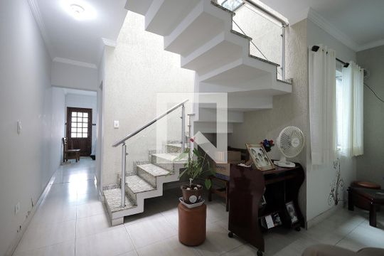 Sala de casa à venda com 4 quartos, 158m² em Parque Novo Oratório, Santo André