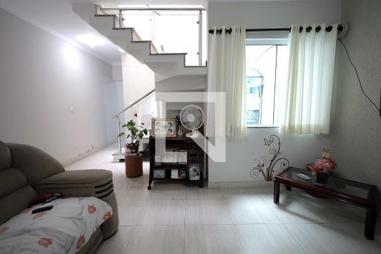 Sala de casa à venda com 4 quartos, 158m² em Parque Novo Oratório, Santo André