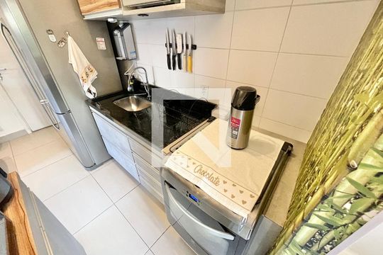 Sala/Cozinha de apartamento à venda com 3 quartos, 96m² em Mandaqui, São Paulo