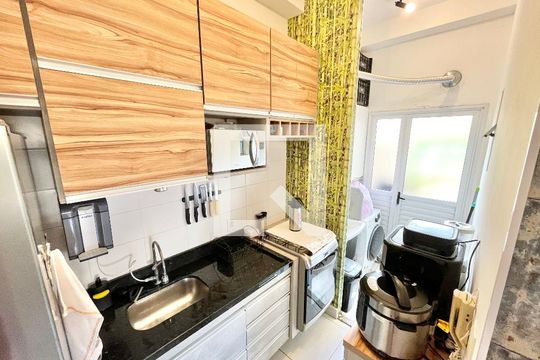 Sala/Cozinha de apartamento à venda com 3 quartos, 96m² em Mandaqui, São Paulo