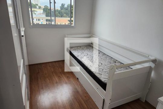Quarto de apartamento à venda com 1 quarto, 37m² em Vila das Belezas, São Paulo