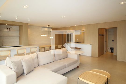 Sala de apartamento para alugar com 3 quartos, 145m² em Petrópolis, Porto Alegre