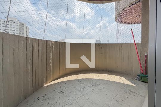 Varanda da Sala de apartamento para alugar com 1 quarto, 34m² em Liberdade, São Paulo