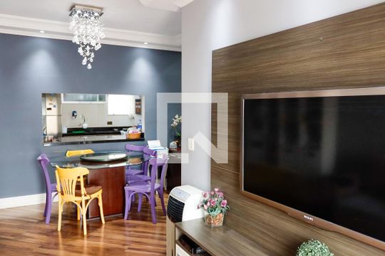 sala de apartamento à venda com 3 quartos, 74m² em Vila Yara, Osasco
