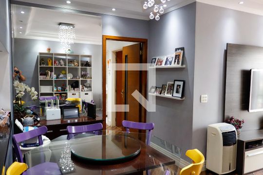 sala de apartamento à venda com 3 quartos, 74m² em Vila Yara, Osasco