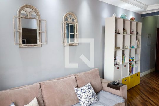 sala de apartamento à venda com 3 quartos, 74m² em Vila Yara, Osasco