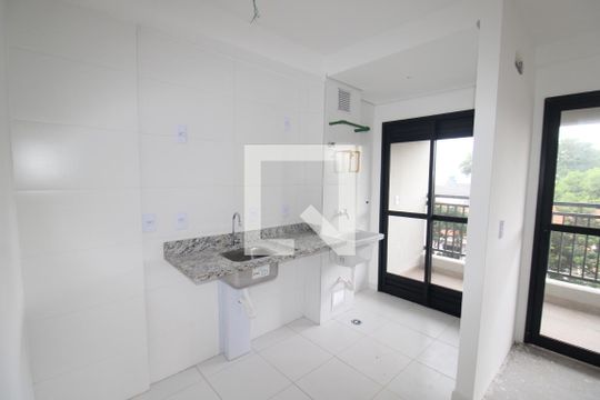 Sala / Cozinha de apartamento à venda com 2 quartos, 46m² em Santana, São Paulo