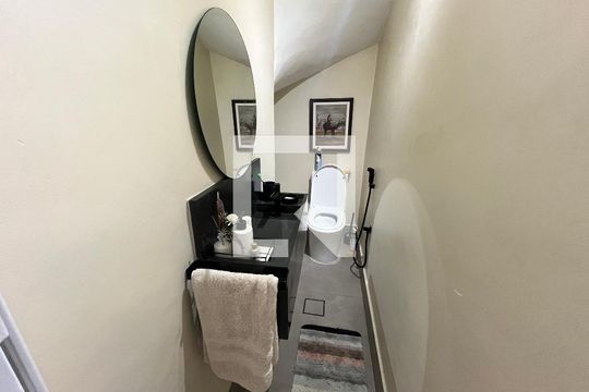 Lavabo de casa de condomínio à venda com 3 quartos, 140m² em Ilha do Governador, Rio de Janeiro